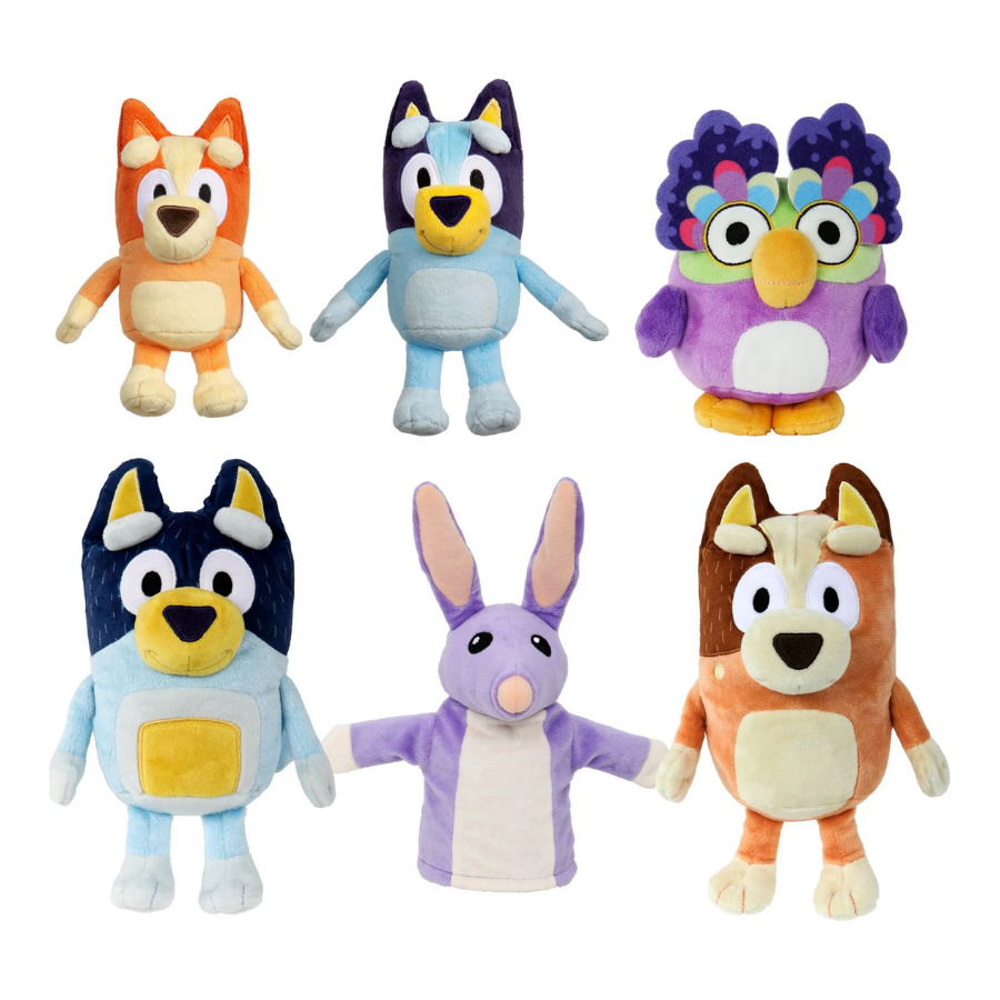Bluey 8in Plush asst