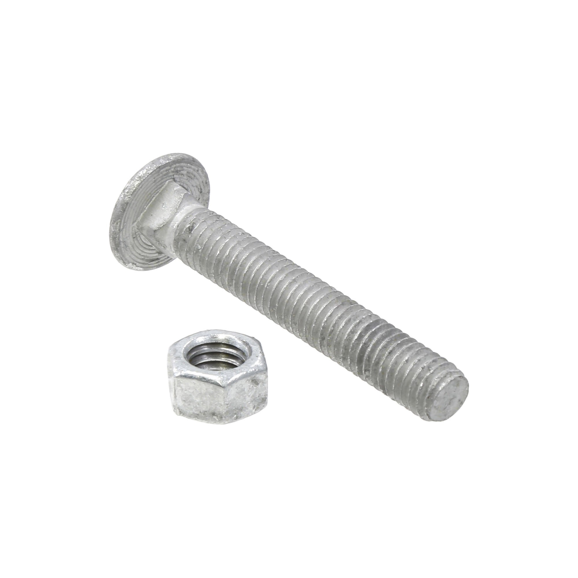 3/8" x 2" Carriage Bolt W/Nut