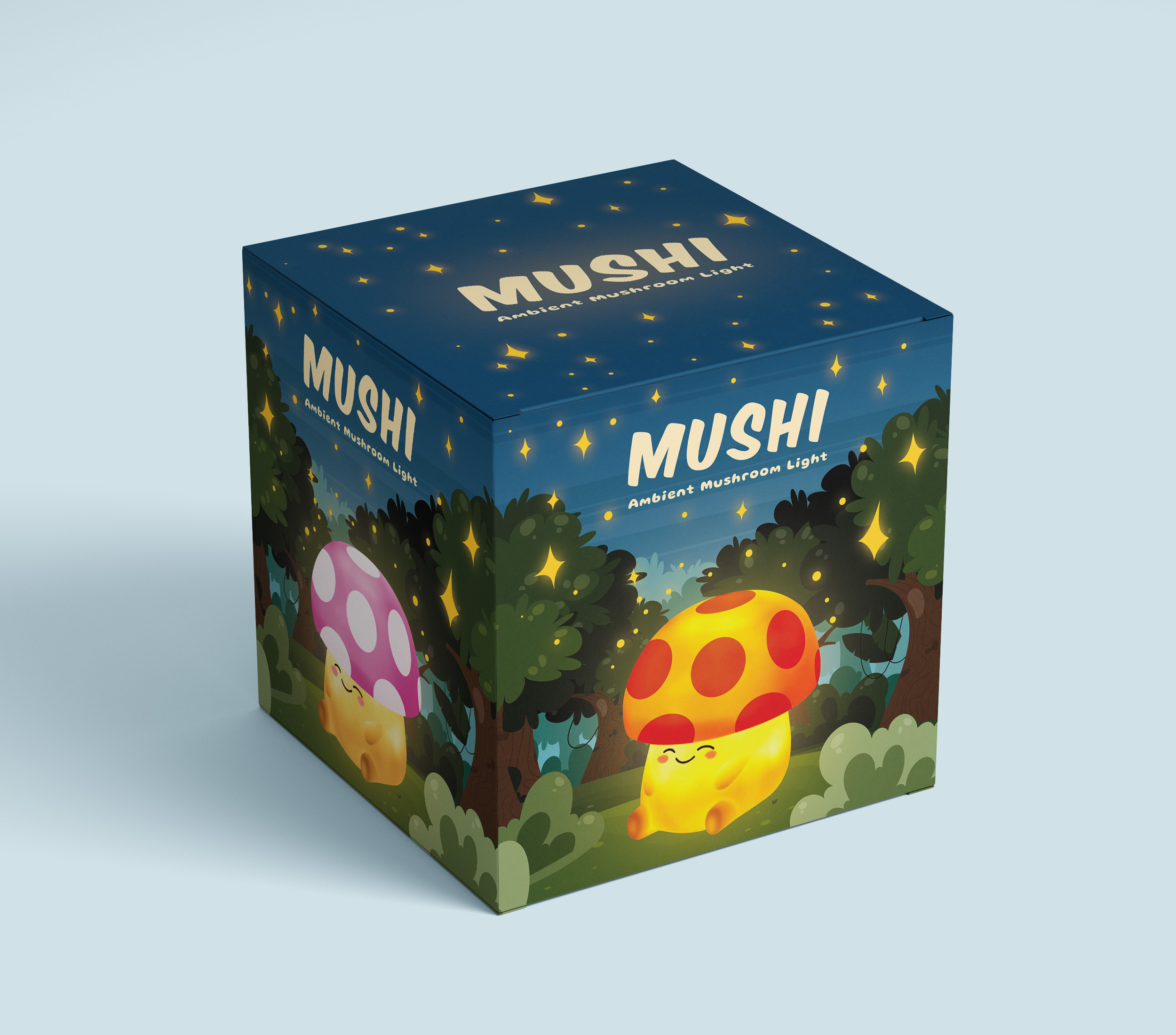 Mushi Mushroom Light - Red