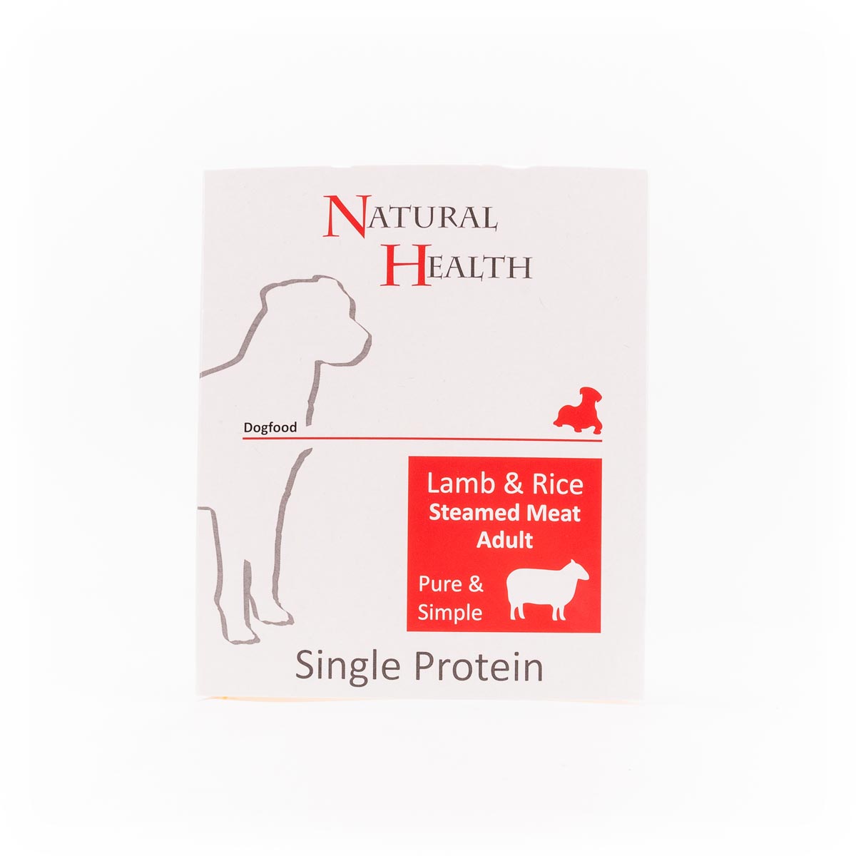 Natural Health Stoommaaltijd Lamb & Rice