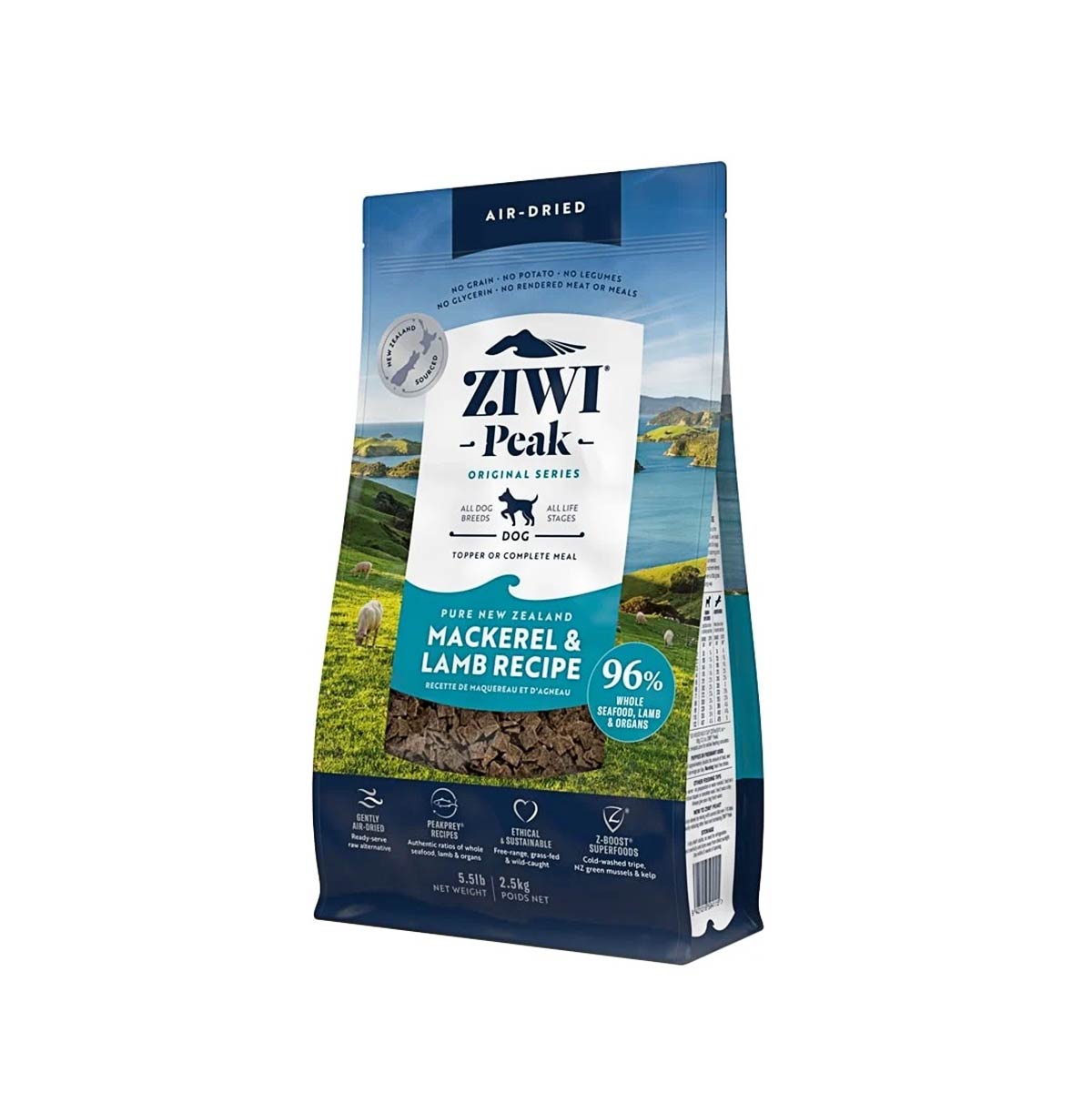 Ziwi Peak Hondenvoeding Mackerel & Lamb