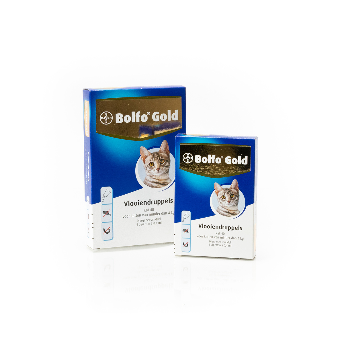 Bolfo Gold Anti Vlooienmiddel Kat 40