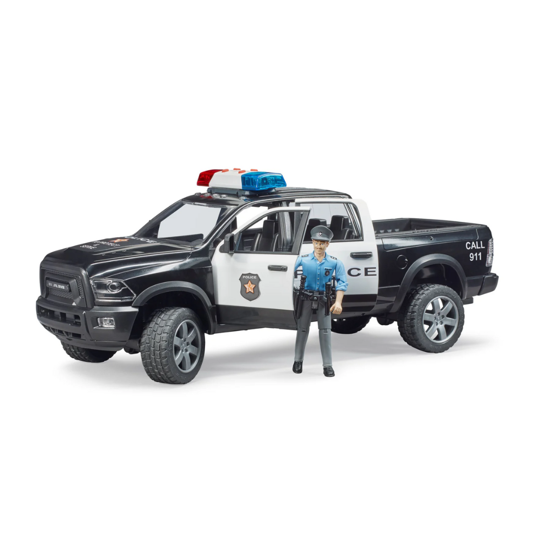 Police RAM 2500 with Police Officer