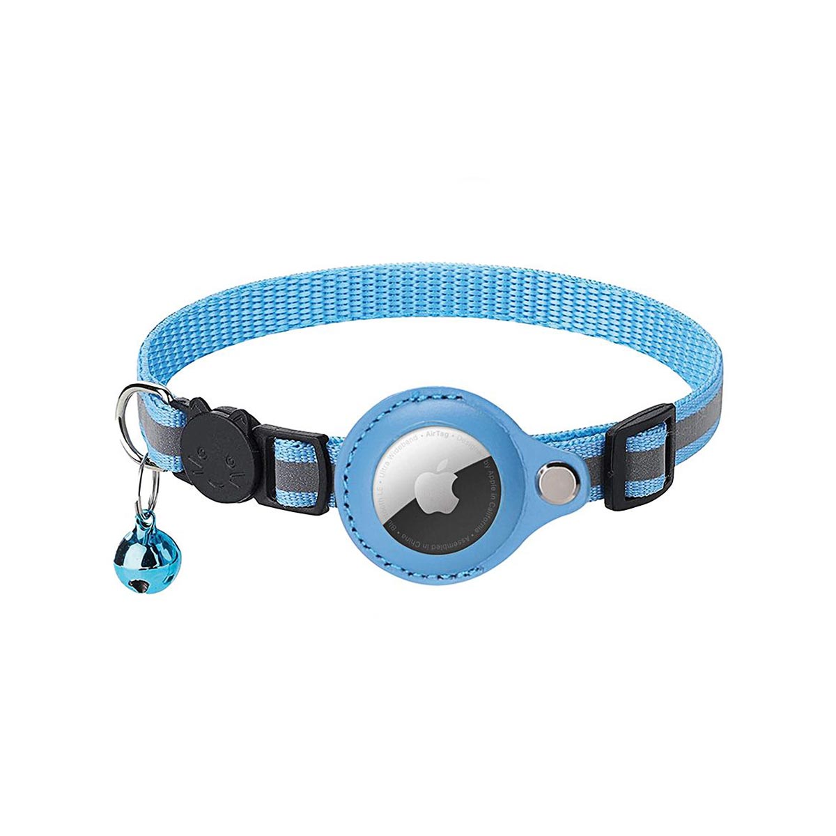 Croci Kattenhalsband Air Tag Blauw