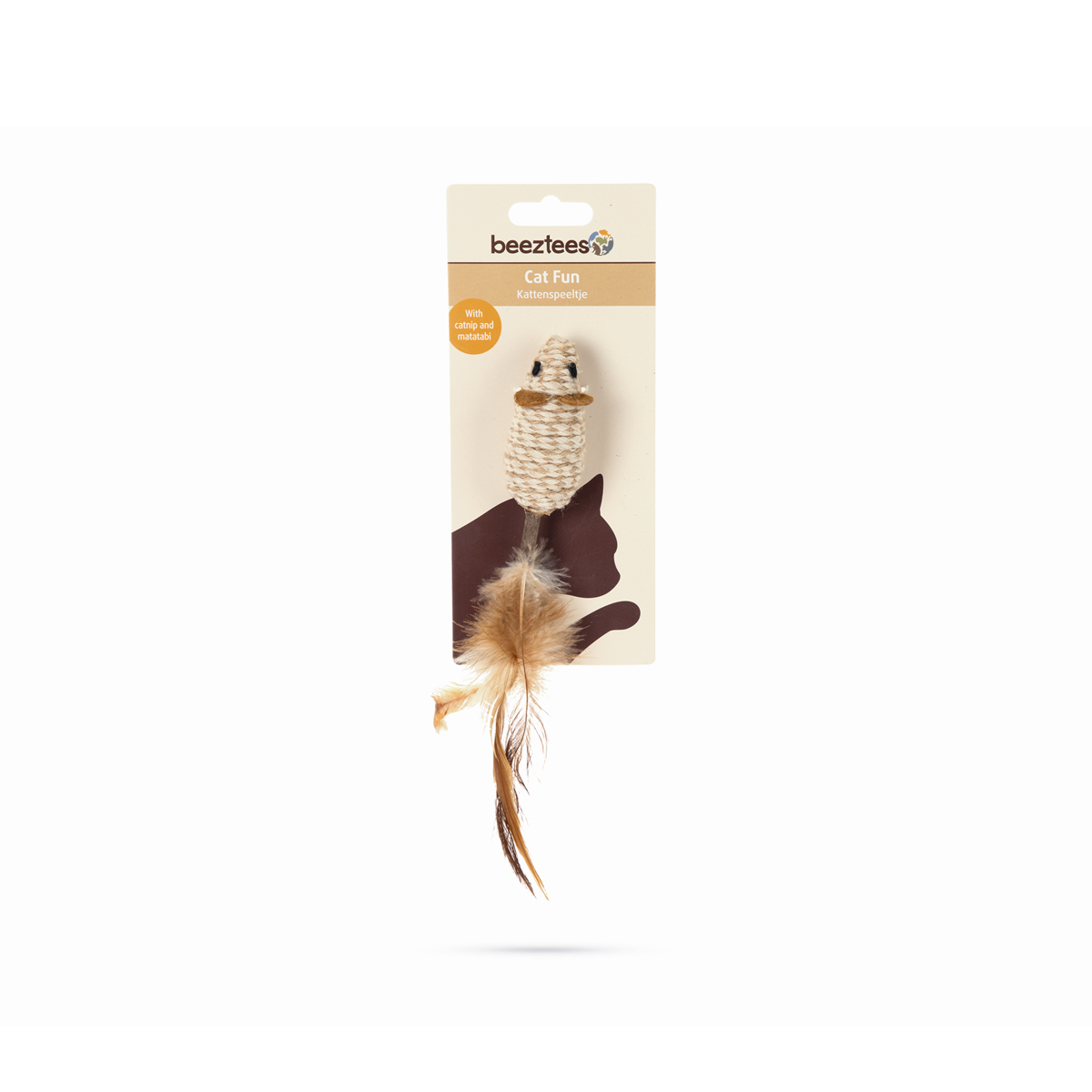 Beeztees Kattenspeelgoed Matatabi Muis