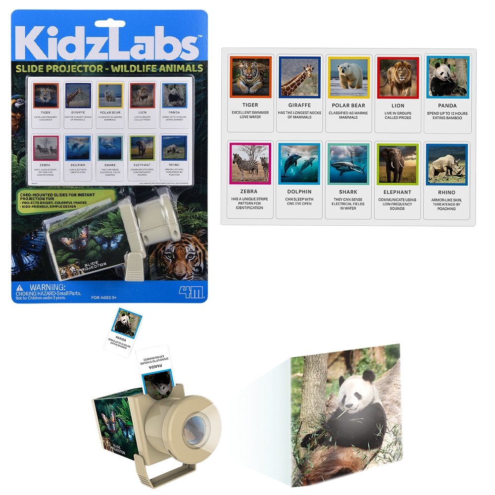 Kidzlabs Zoo Slide Projector