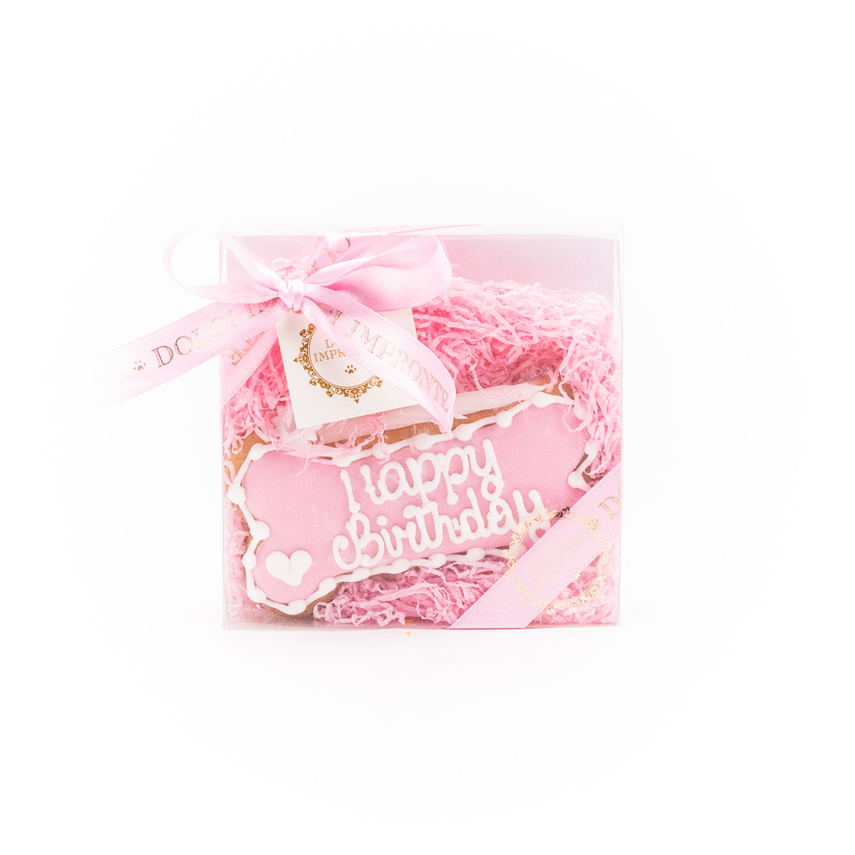 Dolci Impronte Hondensnacks Birthday Pink