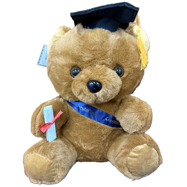 Grad Teddy Bear 13" | Cap Zone