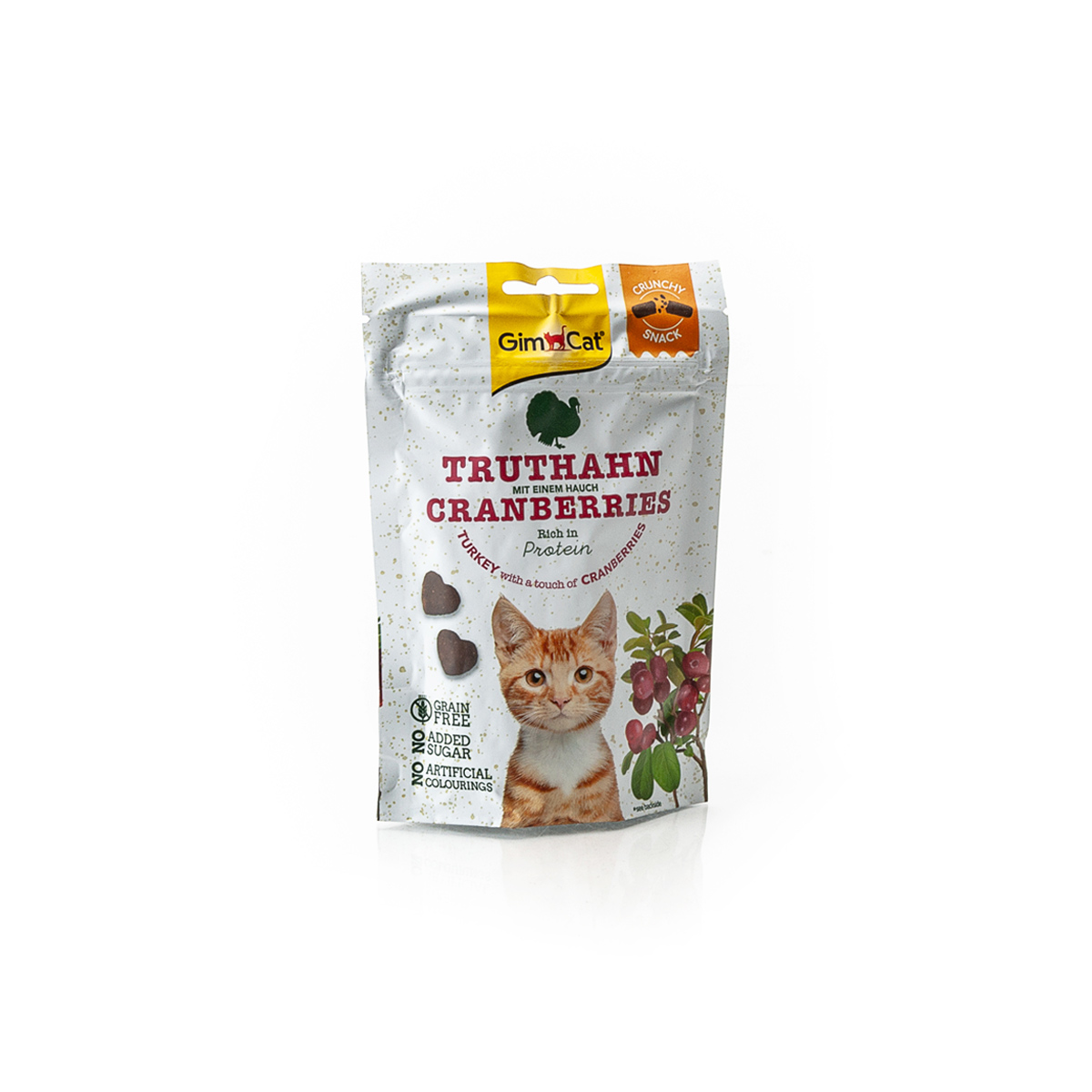 Gimcat Kattensnacks Crunchy Turkey & Cranberries