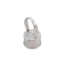 1 5/8" x 1 3/8" Aluminum Loop Cap Galv