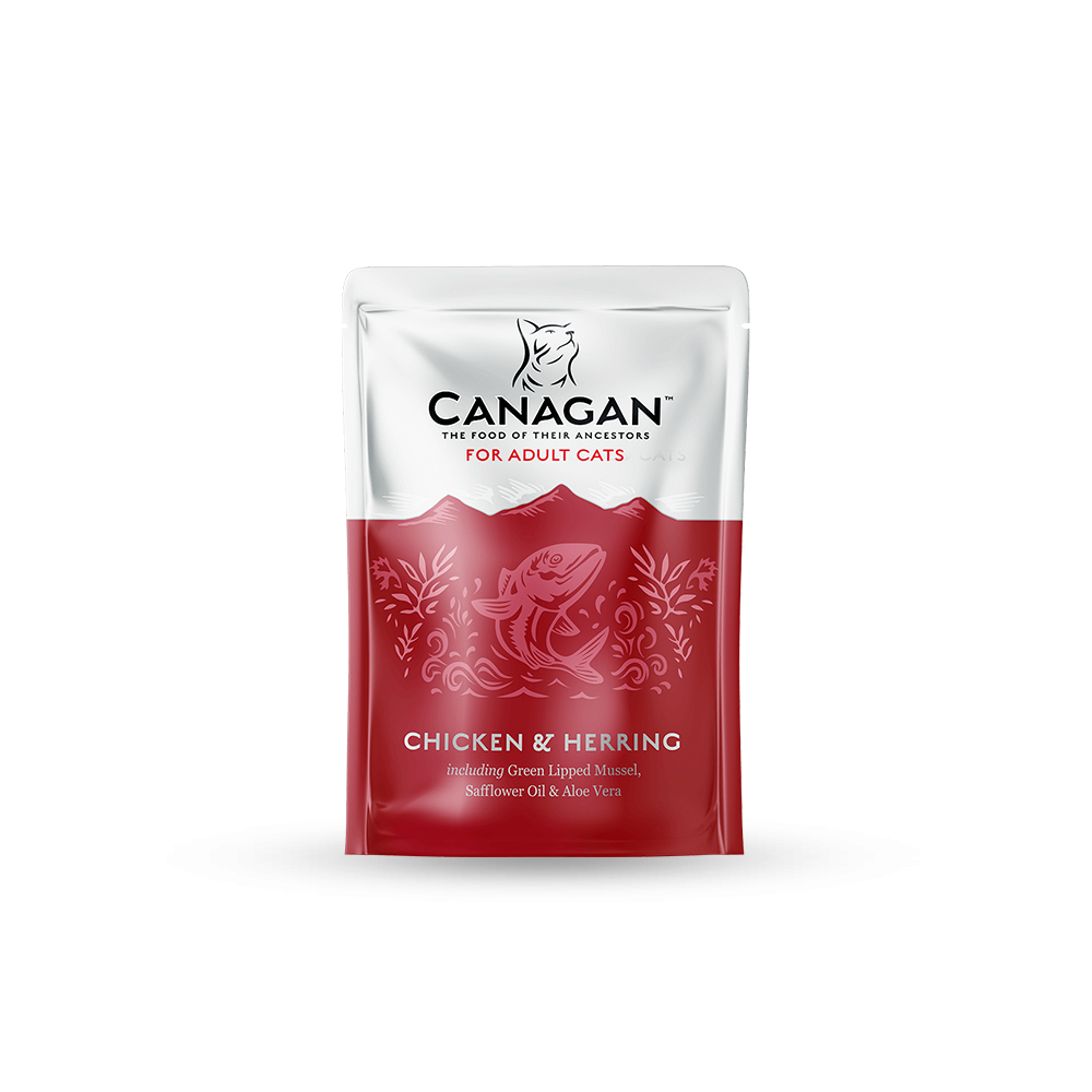 Canagan Pouch Kat Chicken & Herring