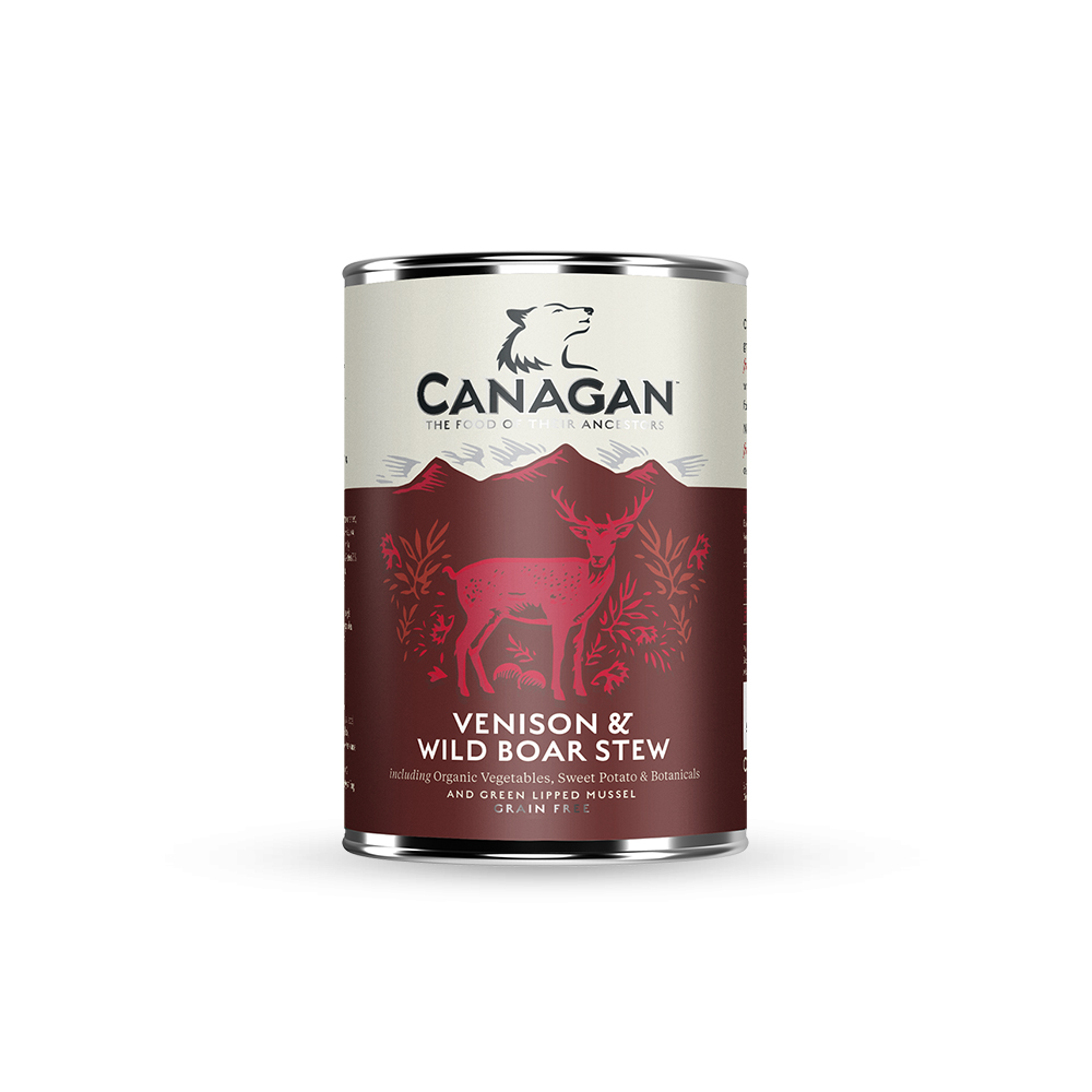 Canagan Blikvoeding Hond Venison & Wild Boar Stew