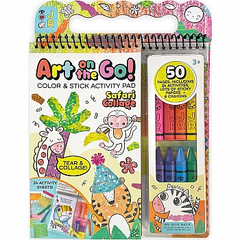 Art on the go Safari Collage