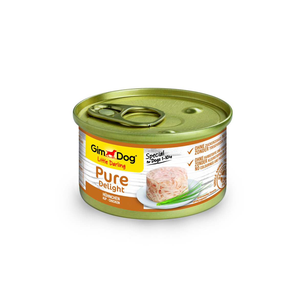 Gimdog Pure Delight Blikvoeding Hond Kip
