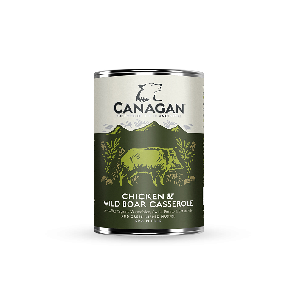 Canagan Blikvoeding Hond Chicken & Wild Boar Casserole