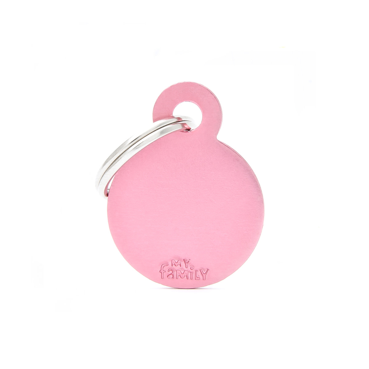 My Family Penning Basic Aluminium Cirkel Roze