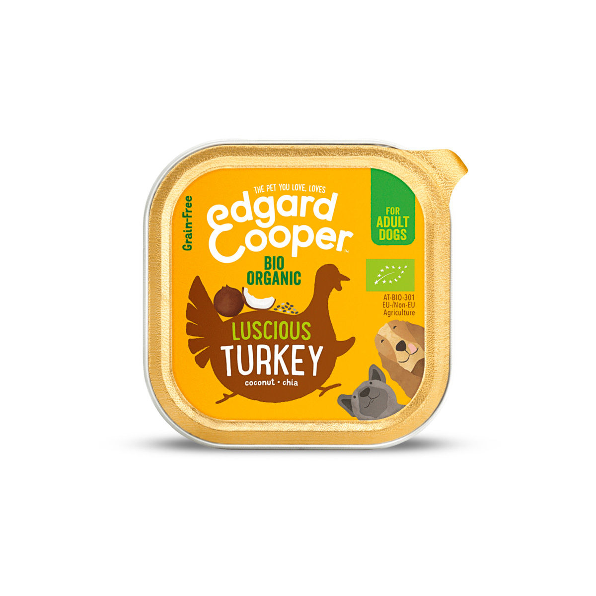 Edgard & Cooper Kuipje Hond Organic Turkey Bio
