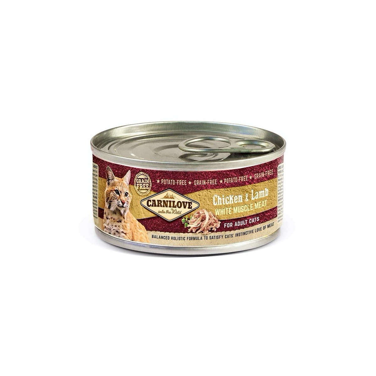 Carnilove Blikvoeding Kat Chicken & Lamb