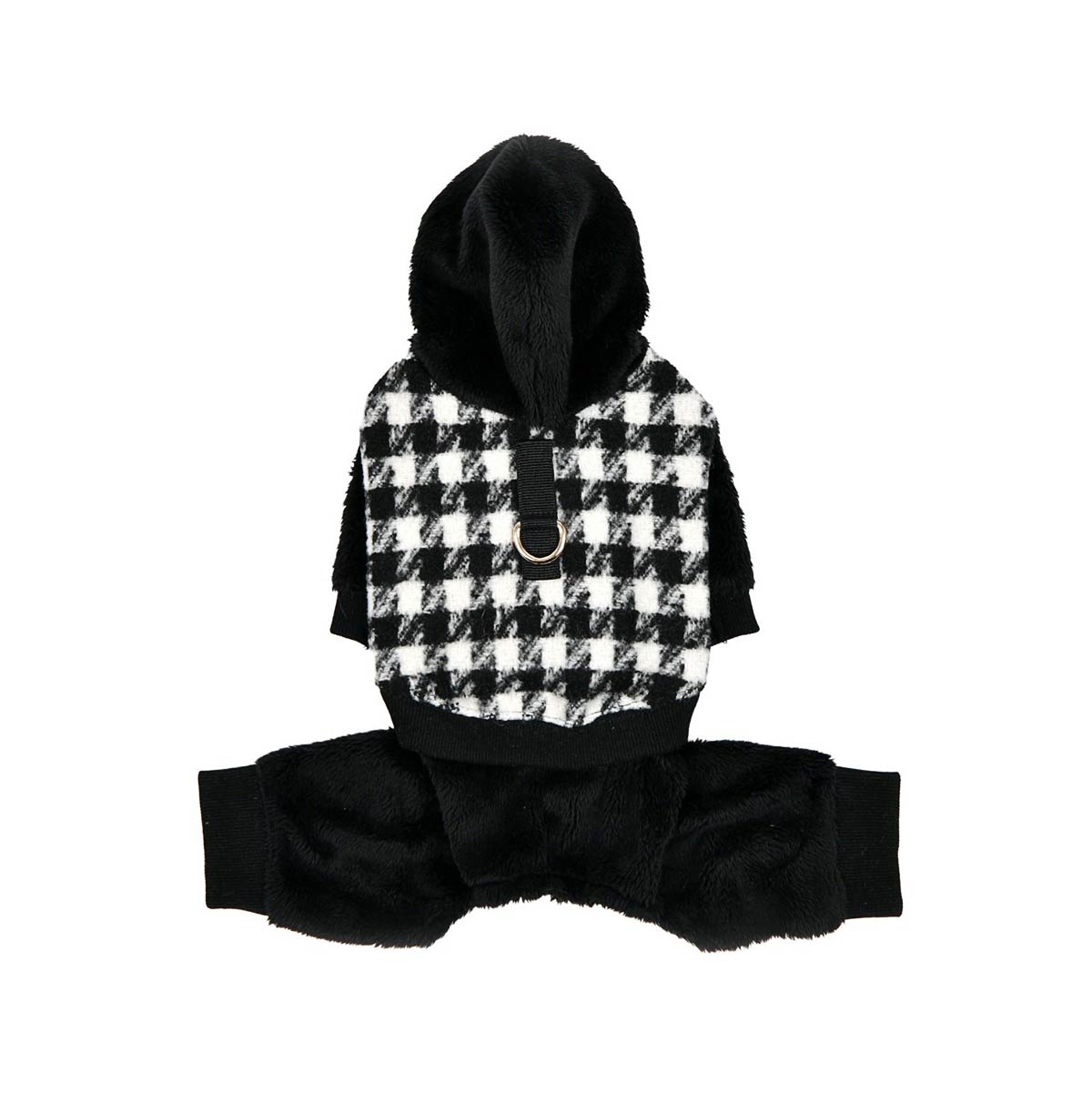 Puppia hondenjumpsuit Cagnie Black