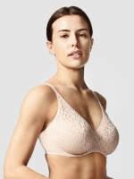 Chantelle Lingerie Norah Comfort Underwire Bra in Talc