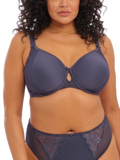 Elomi Smooth Unlined Underwire Molded Bra (4301),32H,Clove