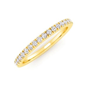 Petite Diamond Wedding Band