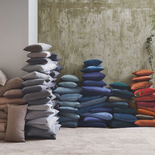 Bolia Kussen 50x50 London Fabric Mint detail