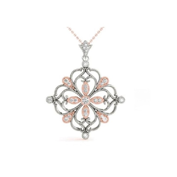 Fancy Diamond Pendant