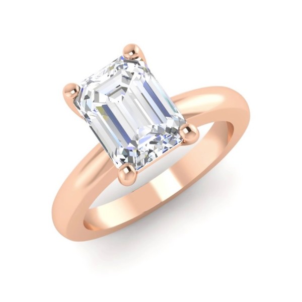 Reagan Emerald Solitaire
