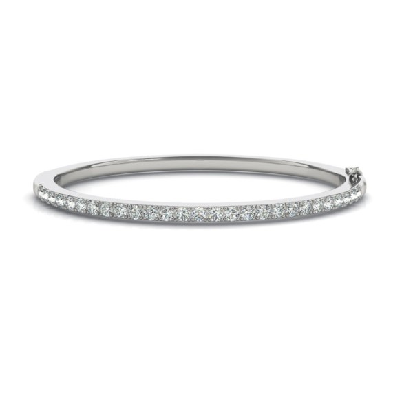 Classic Diamond Bangle Bracelet
