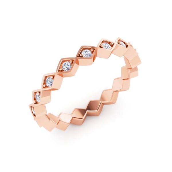 Diamond Stackable Eternity Band