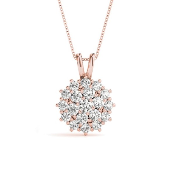 Diamond Cluster Pendant