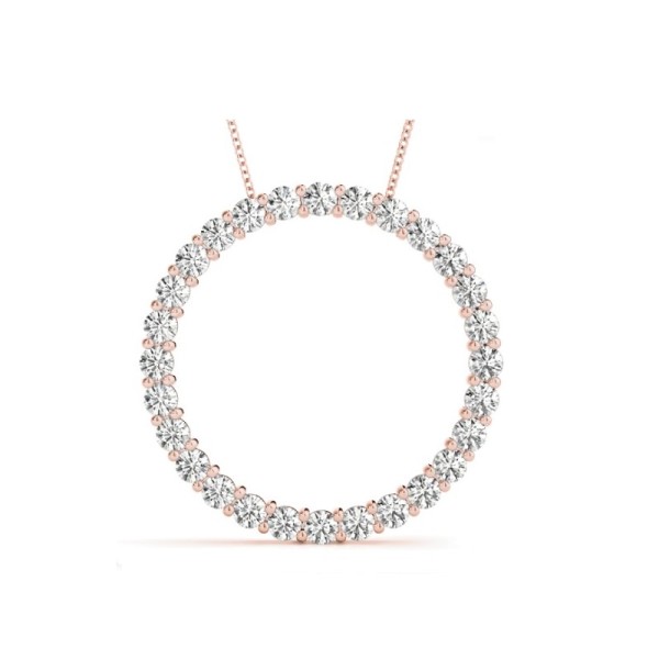 Diamond Circle Pendant