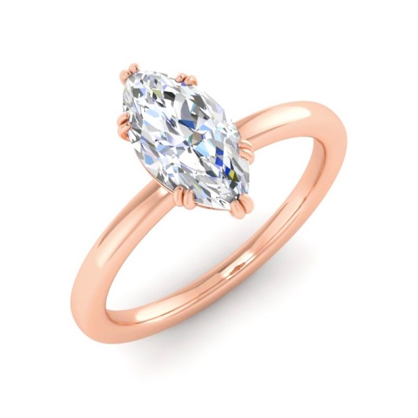Gemma Marquise Solitaire