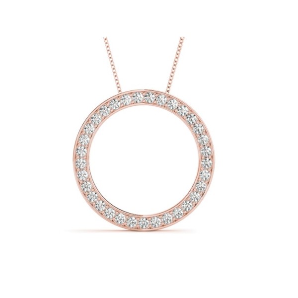 Diamond Circle Pendant
