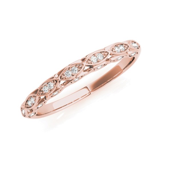 Diamond Matching Wedding Band