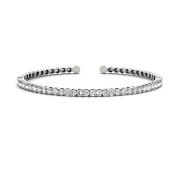 Cuff Style Diamond Bracelet
