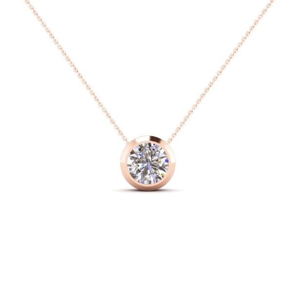 Classic Round Bezel Pendant