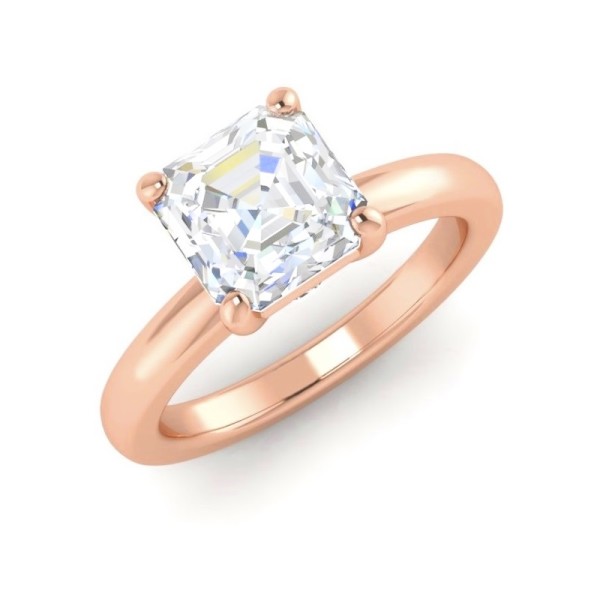 Reagan Asscher Solitaire