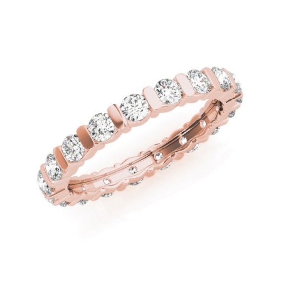 Bar Set Diamond Eternity Band