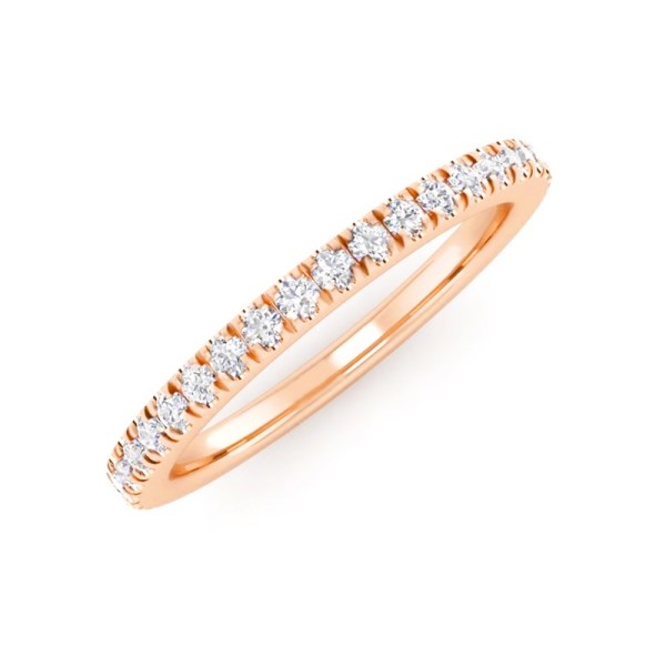 Petite Diamond Wedding Band