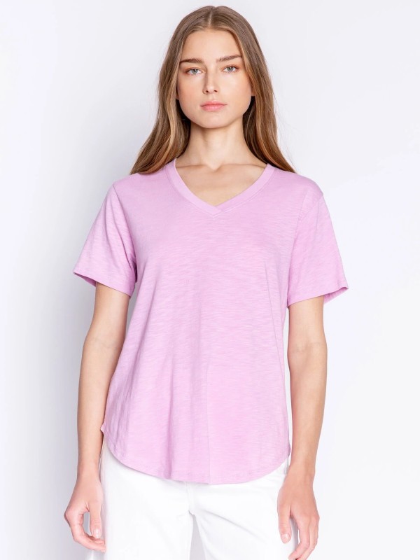 Beachy Basics V Neck Tee