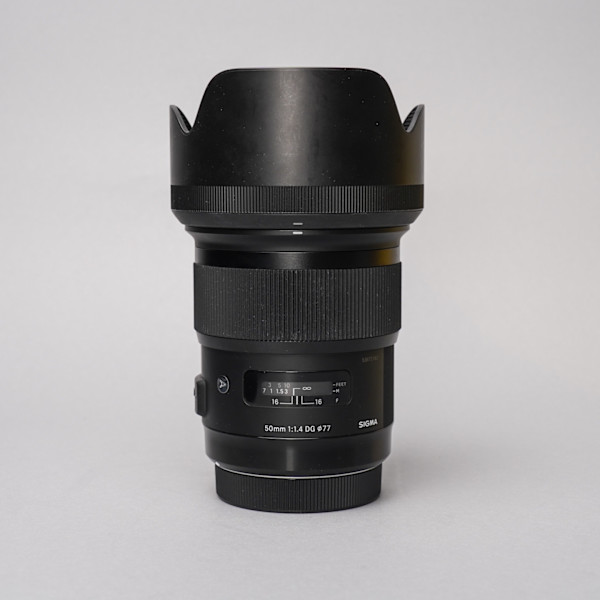 thumbnail-3 for Sigma Art 50mm f/1.4 Lens w/Hood for Canon EF