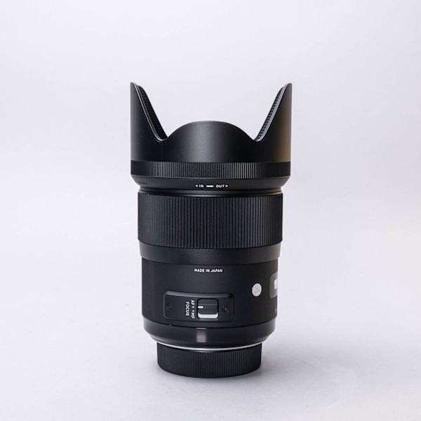 thumbnail-1 for Sigma 35mm 1.4 DG Art Series for Nikon Mount w/Hood + Original Box