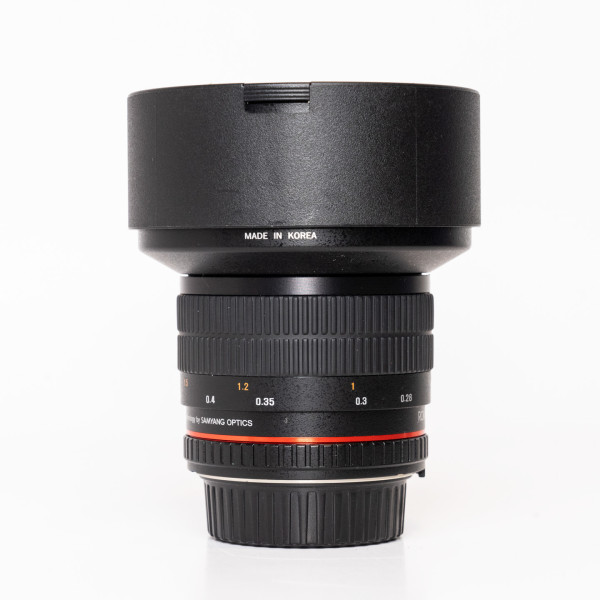 Used Rokinon 14mm F/2.8 for Nikon F