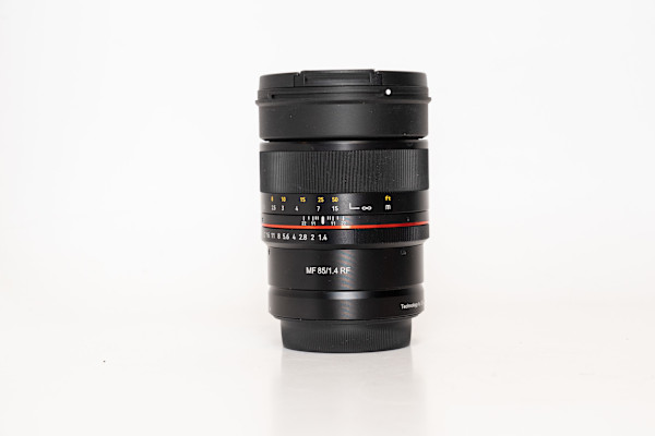 thumbnail-0 for Rokinon 85mm f/1.4 Lens w/Hood for Canon RF (Manual Focus)