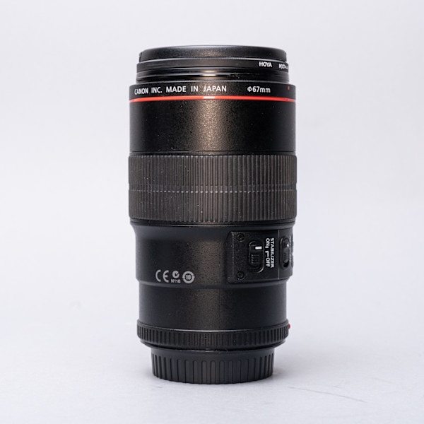 Used Canon EF 100mm f/2.8 Macro Lens w/Hood