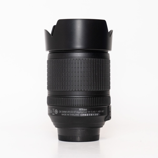 Used Nikon DX 18-140mm f/3.5-5.6 G VR ED Lens w/Hood