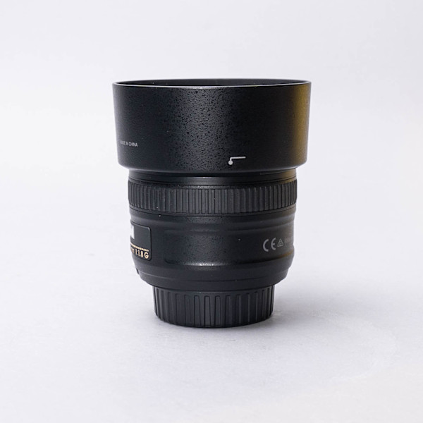 thumbnail-0 for Nikon AF-S 50mm F/1.8 G Lens w/Hood + Original Box