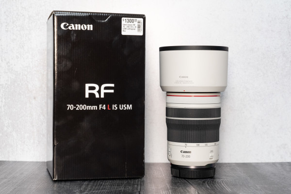 thumbnail-6 for Used Canon RF 70-200 f/4 L IS USM w/Original Box